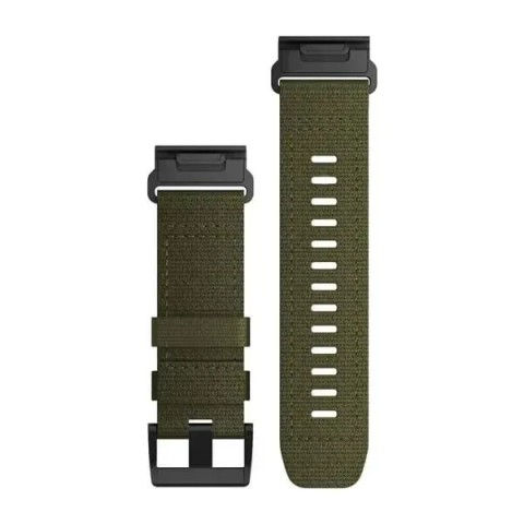 Ремінці для годинника Garmin QuickFit 26 тактичні нейлонові Ranger зелені