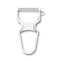 Овощечистка Victorinox RAPID, белая, гладкая односторонняя РК