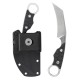 Ніж фіксований туристичний Ruike FS68, (8.6 см) 14C28N / G10 чорний