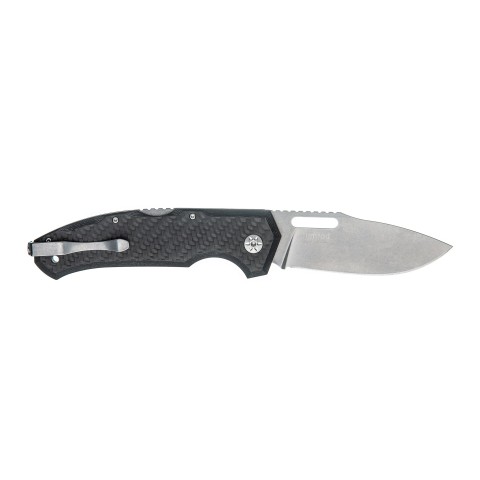 Нож Maserin Nimrod, M390, carbon fiber, черный