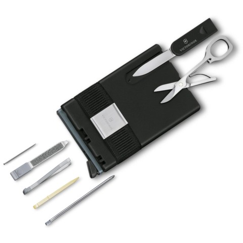 Карта-мультитул Victorinox Smartcard Wallet Sharp Gray 104х65х17мм,10функ,сір