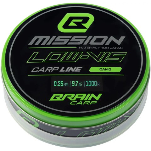 Леска Brain Mission Carp Line (Camo) 1000m 0.35mm 9.7kg