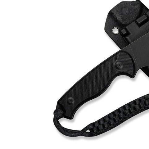 Ніж фіксований тактичний Civivi Timberbark, (8.1 см) 14C28N / G10 чорний