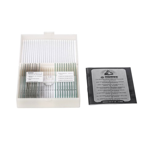 Набір мікропрепаратів KONUS Біологія: Будова клітини і репродукція (10 шт.)