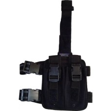 Подсумок Defcon 5 DOUBLE LEG MAGAZINE POUCH ц:black