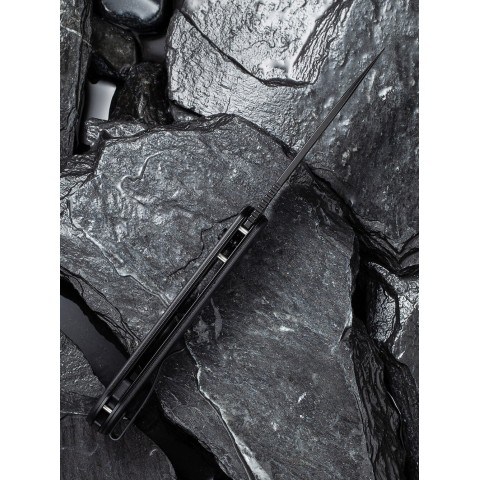 Ніж складаний туристичний Civivi Elementum Pocket, (8.9 см) 14C28N / G10 чорний