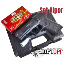 Стартовый пистолет Ekol Alper Black SET