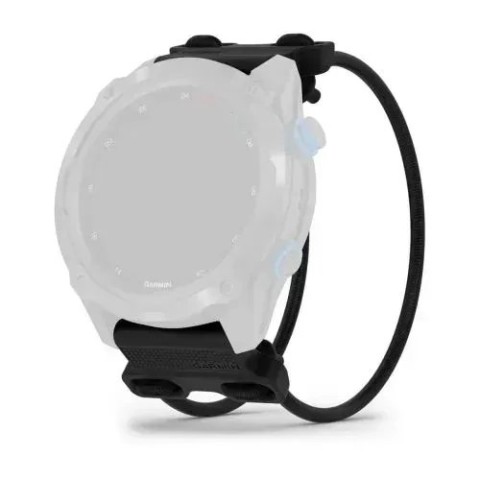 Ремінець для смарт-годинника Garmin QuickFit 26 регульований банджі-шнур Black
