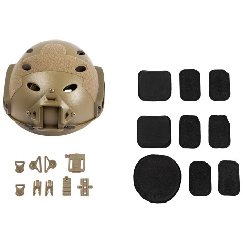 Шлем страйкбольный WoSport Umbrella Helmet, size M tan