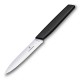 Нож кухонный Victorinox Swiss Modern Paring 10 см, серрейтор, чёрный
