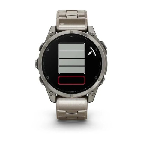 Смарт-часы Garmin fenix 8 AMOLED (47 мм) Sapphire титан з титановым ремешком
