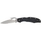 Нож Spyderco Byrd Cara Cara 2 Emerson, 8Cr13MoV, FRN, полусеррейтор ц:black