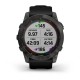 Смарт-годинник Garmin fenix 7X Sapphire Solar карбоново-сірий титановий DLC з чорним ремінцем