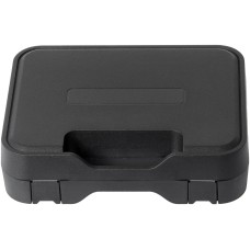 Кейс MEGAline пистолетный 245х177х71mm, пластиковый,клипсы, кубики ц:черный