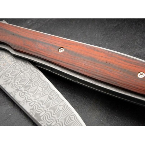 Ніж Boker Plus Urban Trapper Damascus, cocobolo