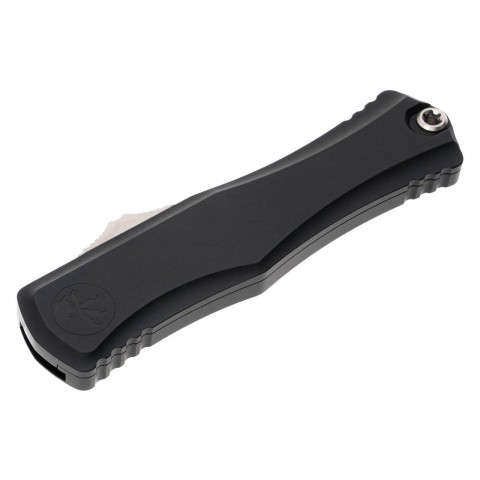 Ніж Microtech Hera II OTF, recurve stonewash, чорний