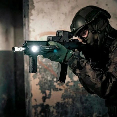Фонарь с ЛЦУ Olight Odin GL Green Laser M-LOK Black