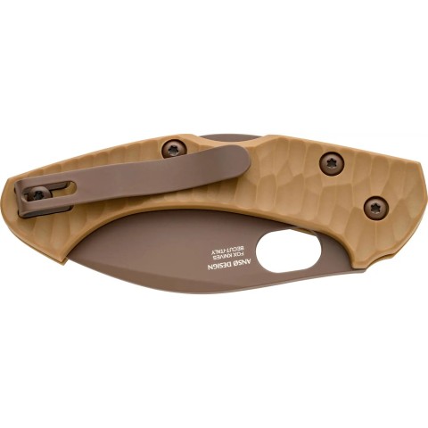 Нож Fox Zero 2.0 Desert Warrior Coyote Tan