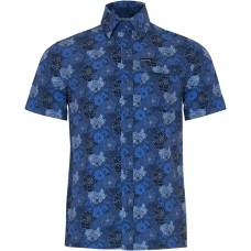 Рубашкa Frontier Weburnum 2 XL Blue Flowers