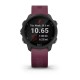Смарт-часы Garmin Forerunner 245 с вишневым ремешком