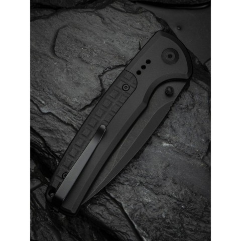 Ніж складаний туристичний Civivi Sentinel Strike II, (9.4 см) Nitro-V / Aluminum & FRN чорний