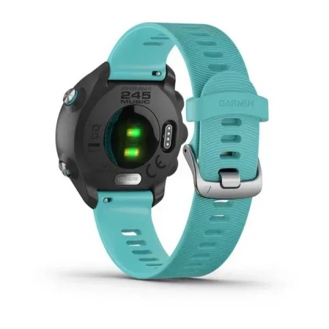 Смарт-часы Garmin Forerunner 245 Music с бирюзовым ремешком