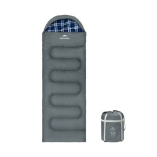 Спальний мішок з капюшоном Naturehike Clear Sky HL500 CNK2450WS042, сірий