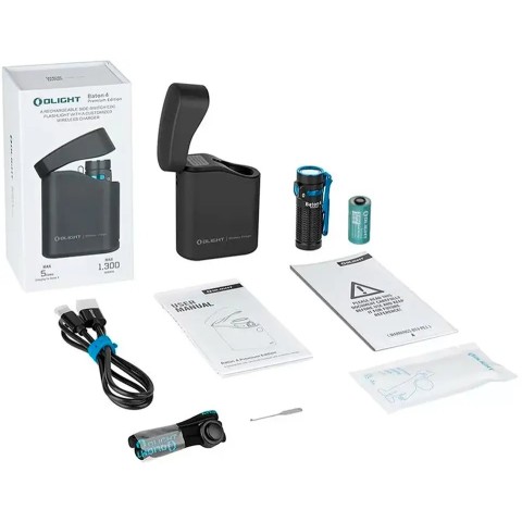 Ліхтар Olight Baton 4 Premium Black