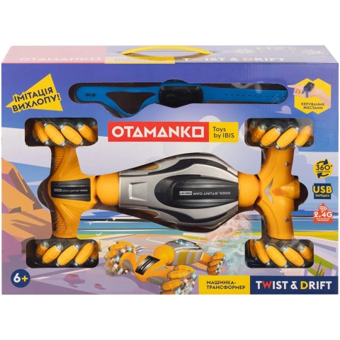 Машинка OTAMANKO 4x4 Twist&Drift жовтий