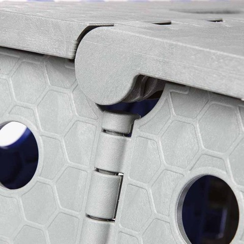 Стілець розкладний СИЛА пластиковий малий 27 х 22 х 26 см