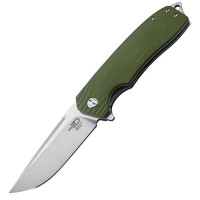 Нiж складний Bestech Knife LION Army Green BG01B