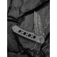 Ніж складаний туристичний Civivi Pragma Prime, (8.9 см) Damascus / Aluminum сірий