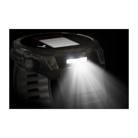 Смарт-годинник Garmin fenix 8 AMOLED (51 мм) Sapphire карбоново-сірий DLC чорний/гравійно-сірий