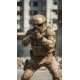 Шлем Alpine Crown Bulletproof Helmet Fast Tweron Kevlar L койот