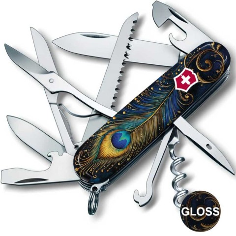 Складаний ніж Victorinox HUNTSMAN DESIGN Дивовижне перо