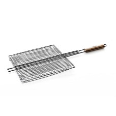 Решітка-гриль плоска з антипригарним покриттям СИЛА (58x40x30см)