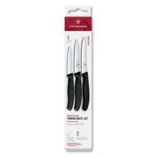 Набір ножів для чищення овочів Victorinox Swiss Classic 3 ножа чорн 6.7113.34