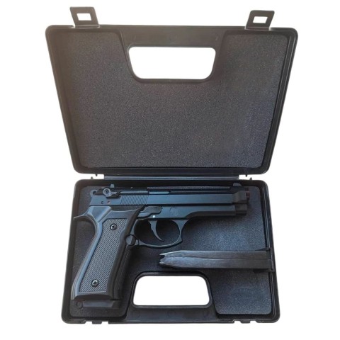 Стартовий пістолет Blow F 92 AUTO + магазин (Black/Black Grips)