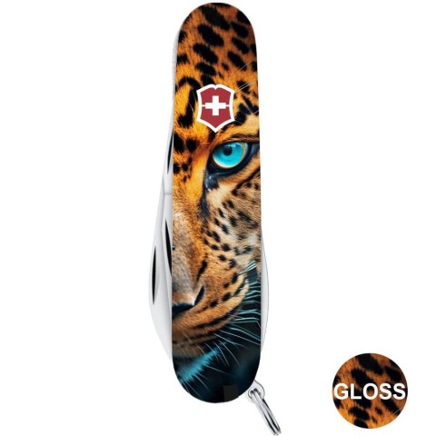 Ніж Victorinox Hiker Animal 91мм,13функ ,Леопард