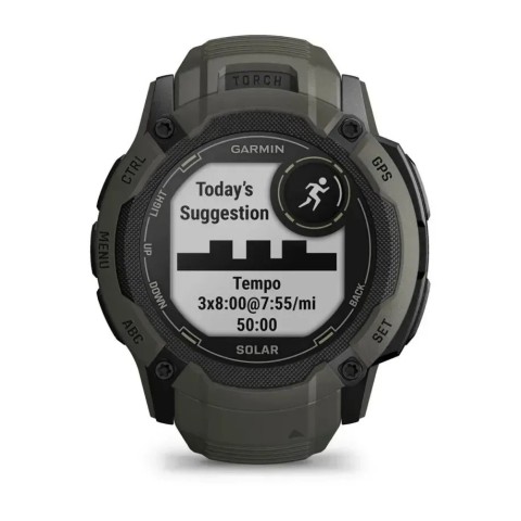 Смарт-годинник Garmin Instinct 2X Solar мох