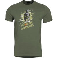 Футболка Pentagon Ageron T-Shirt Spartan Warrior L olive green