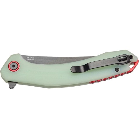 Нож CJRB Gobi Black Blade, AR-RPM9 Steel, ц:mint green