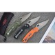 Ніж складаний туристичний Ganzo G729 (8.7 см) 440C / G10 помаранчевий