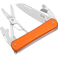 Нож многофункциональный Fox Vulpis Aluminium Orange. 4 инструмента