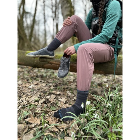 Шкарпетки водонепроникні Dexshell Running Lite 2.0 Socks, сірі, розмір S (36-38)