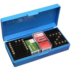 Кейс MTM .22 LR д/патрон. кал. 22lr. 17HMR на 200шт. ц:голубой