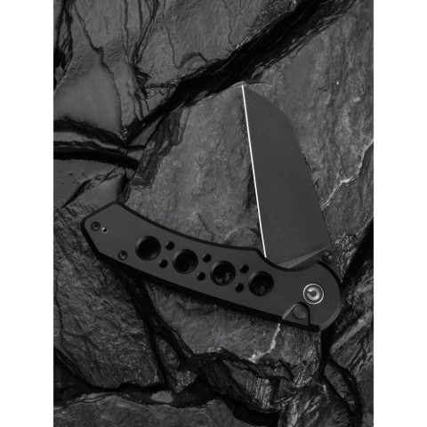 Ніж складаний туристичний Civivi Pragma Prime, (8.9 см) 14C28N / Aluminum чорний
