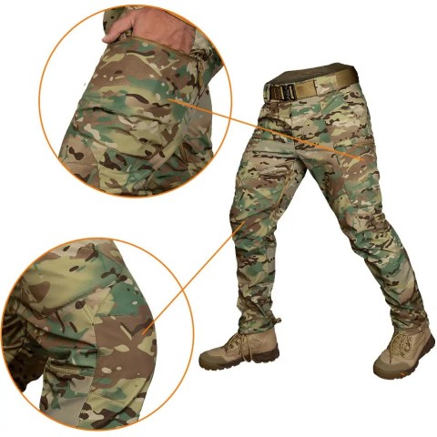 Брюки Camotec SoftShell Vent M камуфляж
