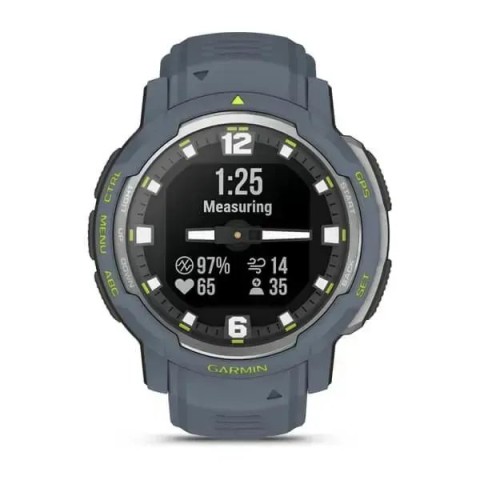 Смарт-годинник Garmin Instinct Crossover блакитний граніт