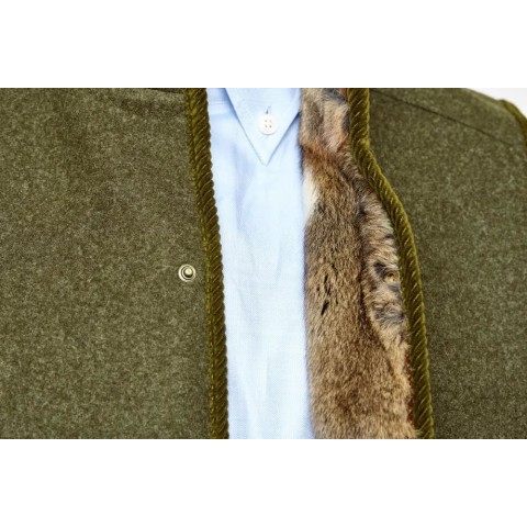 Жилет Habsburg Hector m. Hamster 52 100% шерсть brown
